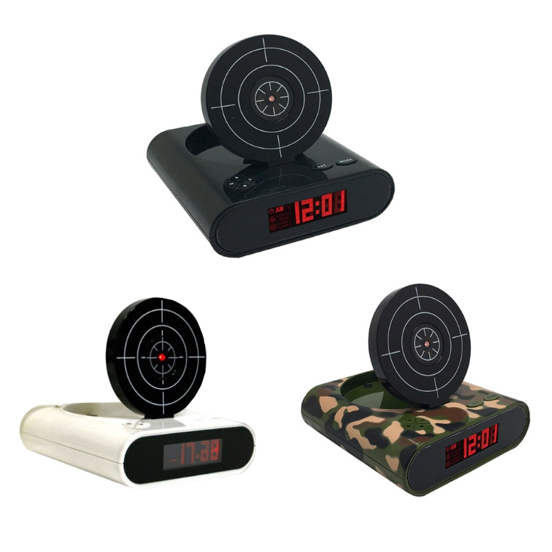 Electronics Home Gadgets - Clock Target Digital Alarm Clock Innovative