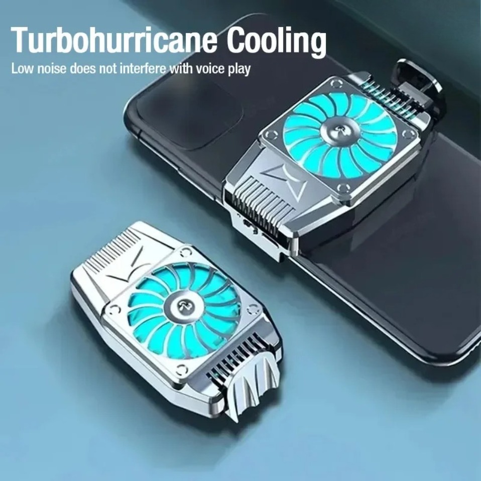 Mobile Electronics Gadgets - Portable Back Clip Cooling Mini Air-cooled