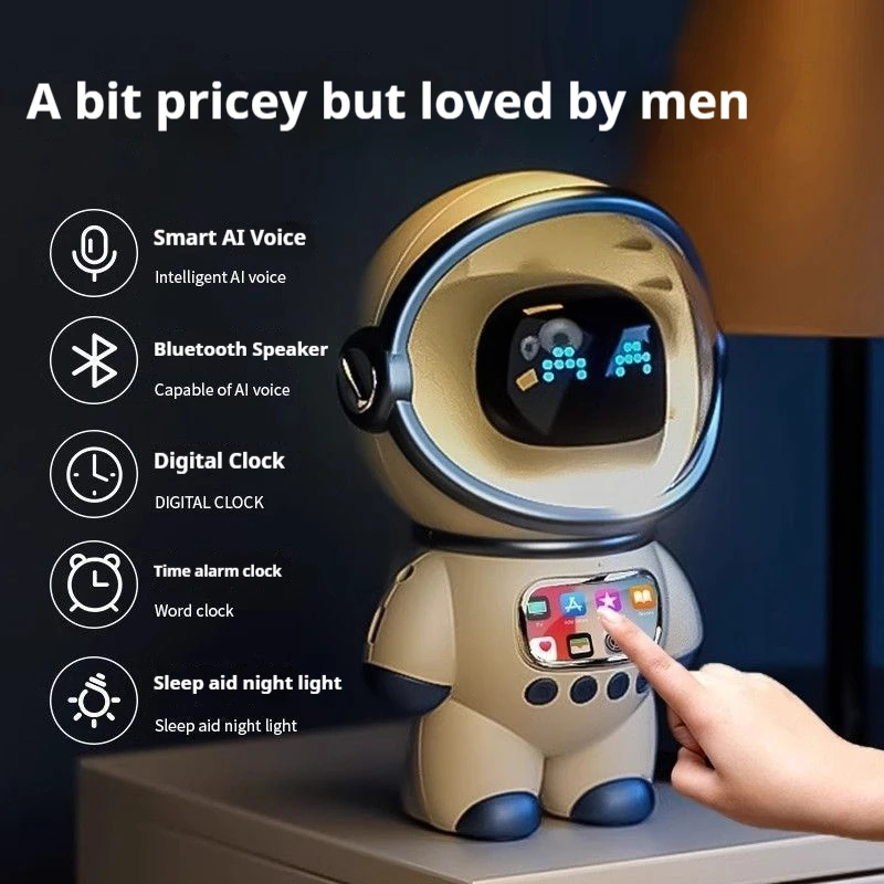 2026 New AI Smart Voice Chat R - Digital Alarm Clock recension och pris
