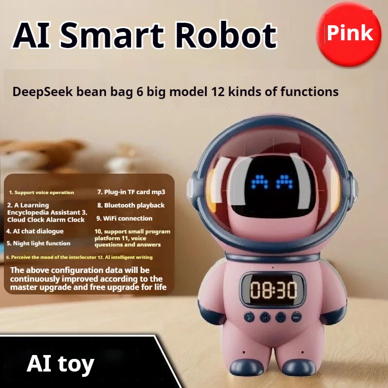2026 New AI Smart Voice Chat R - Digital Alarm Clock recension och pris