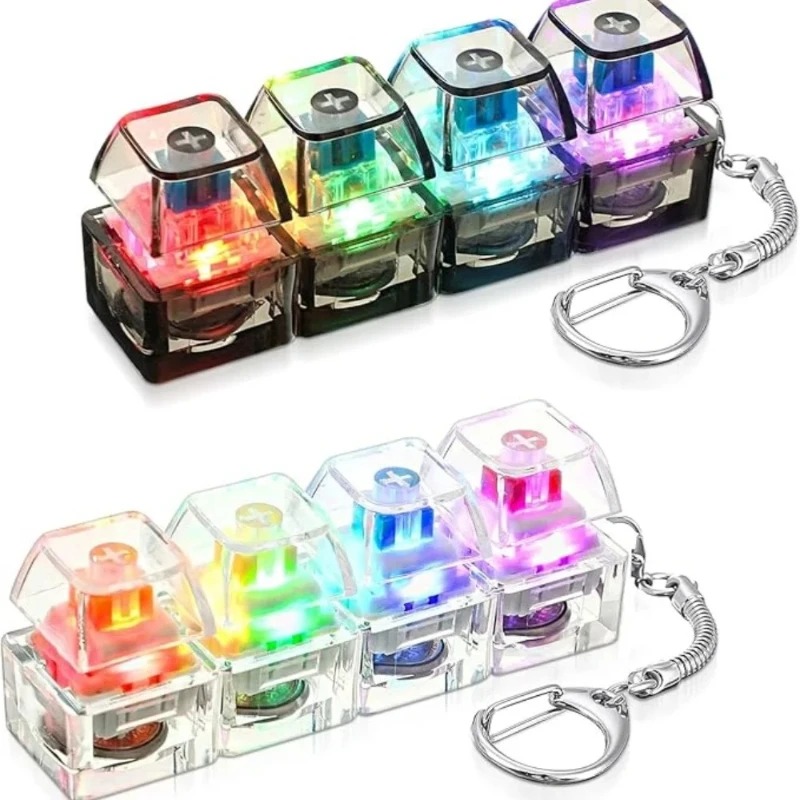 、/LED Keyboard Keychain Fidget - Electronics Gadgets For Kids recension och pris