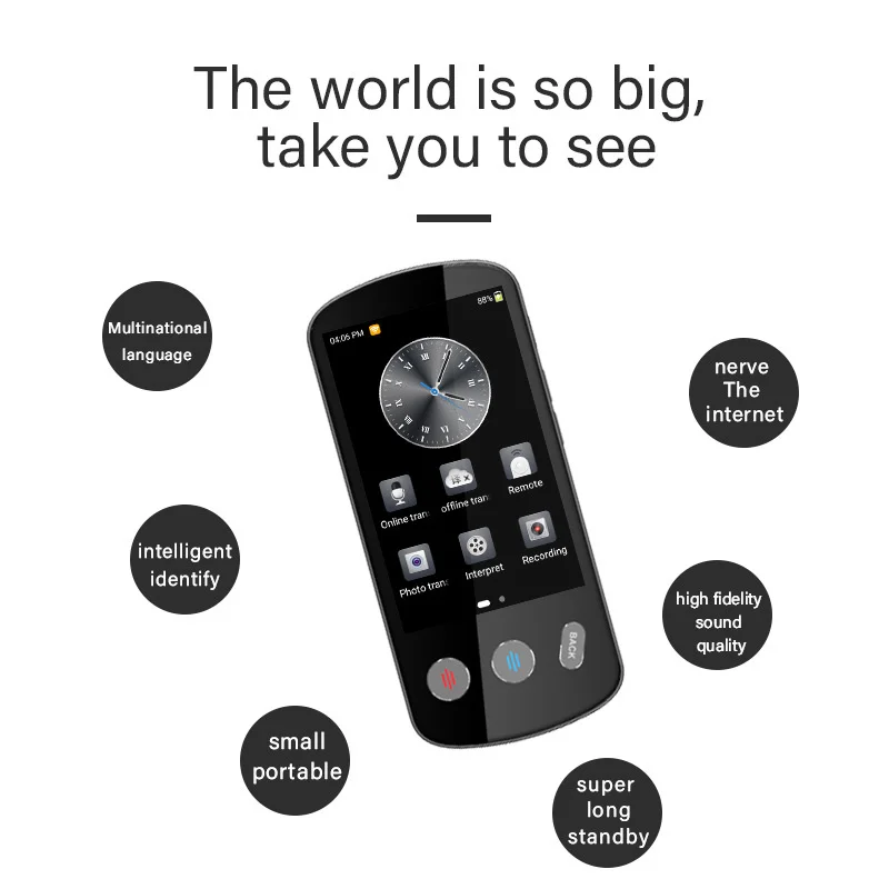 P60 Portable Audio Translator  - Portable Translator Device recension och pris