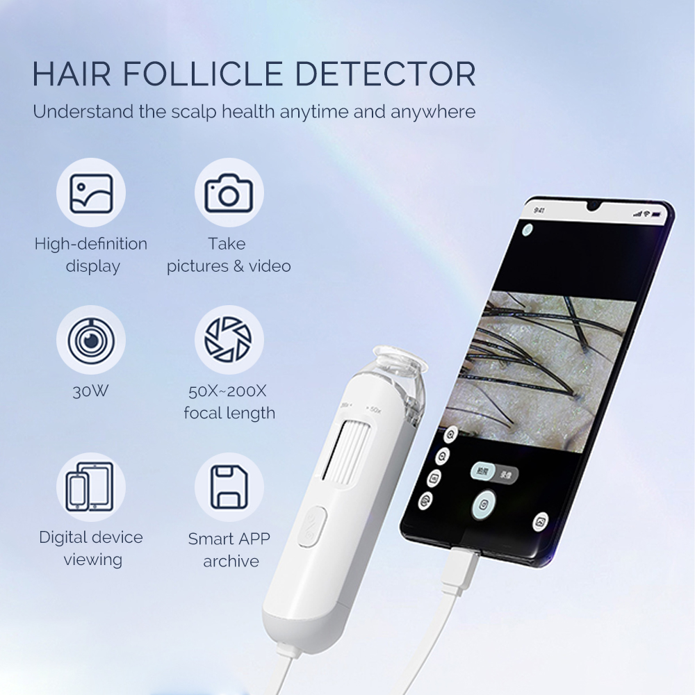 New 50X/200X Hair Follicles Sc - Electronics Quiz recension och pris