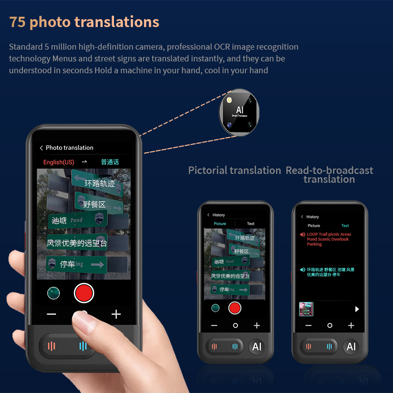 Z16 Portable Smart Translator  - Portable Translator Device recension och pris