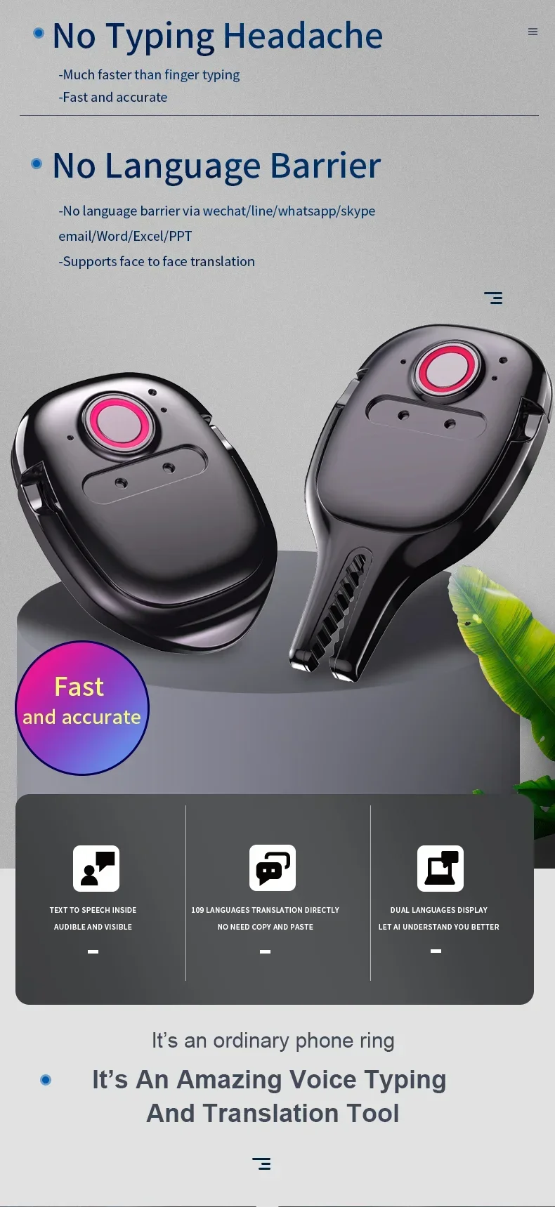 Dimdu Mini Portable Smart Tran - Portable Translator Device recension och pris
