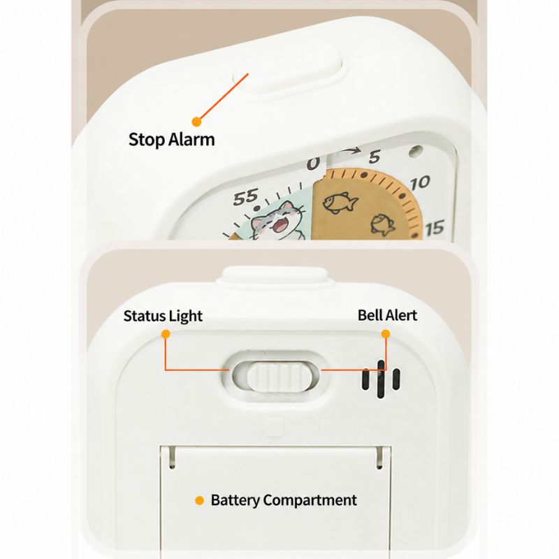Rotatable Countdown Timer Visu - Electronics Gadgets For Kids recension och pris
