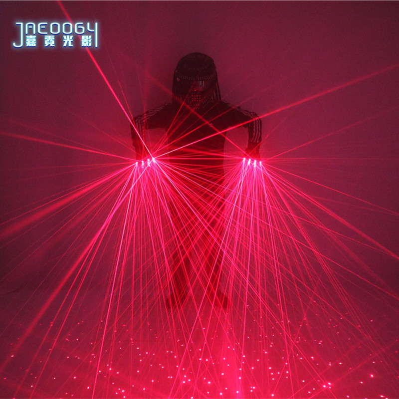 Red Laser Gloves for Nightclub - Led Gloves Music recension och pris