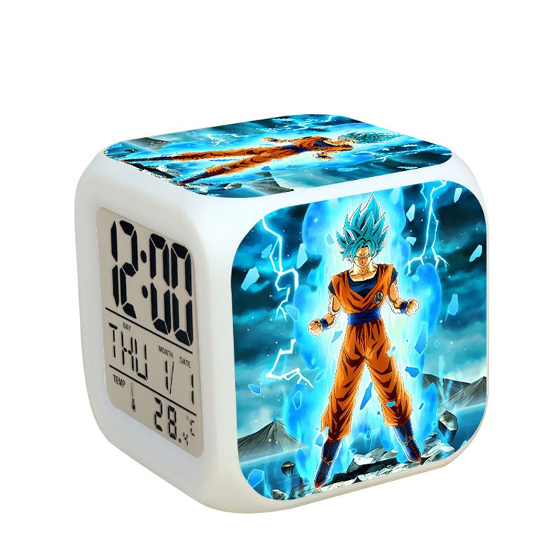 Dragon Ball Son Goku Vegeta se - Digital Alarm Clock recension och pris