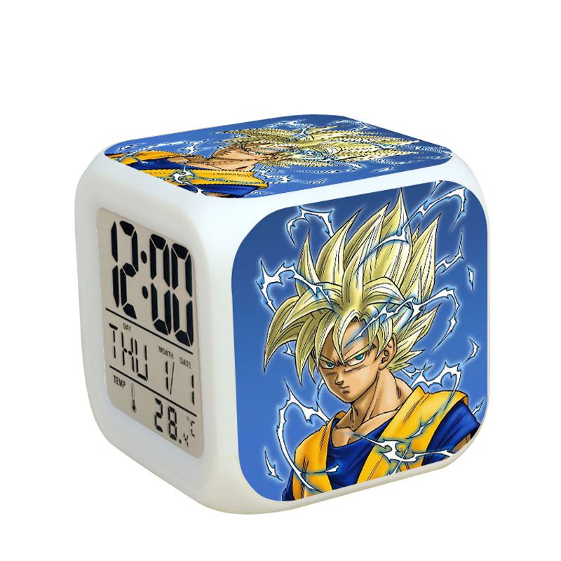 Dragon Ball Son Goku Vegeta se - Digital Alarm Clock recension och pris