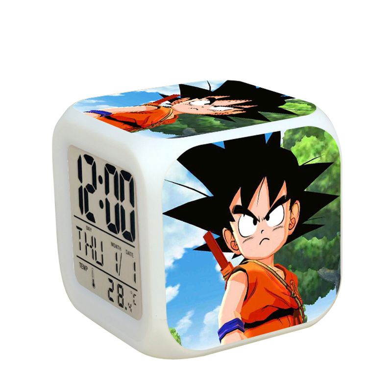 Dragon Ball Son Goku Vegeta se - Digital Alarm Clock recension och pris