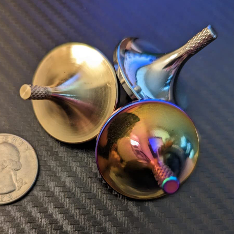 Stainless Steel Spinning Top M - Electronics Gadgets For Kids recension och pris