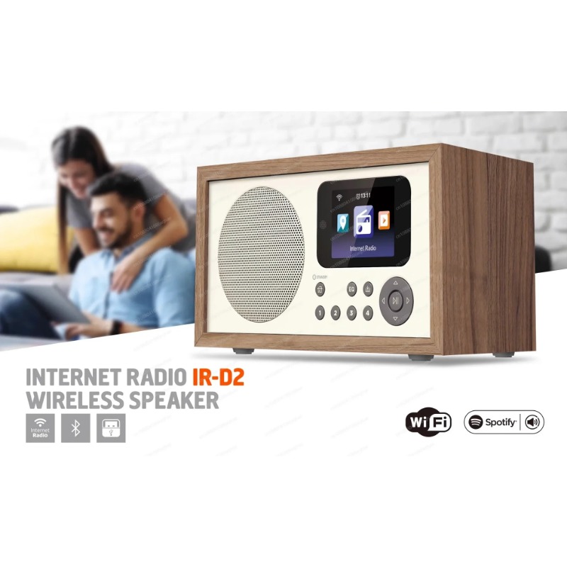 Retro Wooden Bluetooth 5.0 Clo - Digital Alarm Clock recension och pris