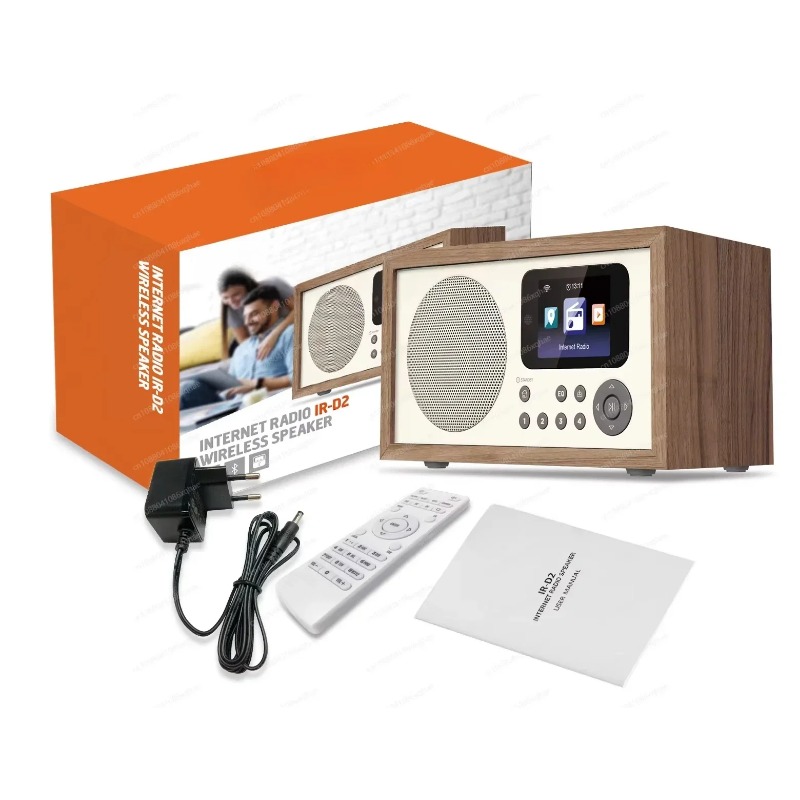 Retro Wooden Bluetooth 5.0 Clo - Digital Alarm Clock recension och pris