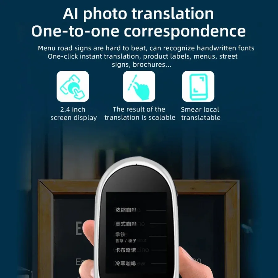 Offline F1 Smart Instant Voice - Portable Translator Device recension och pris