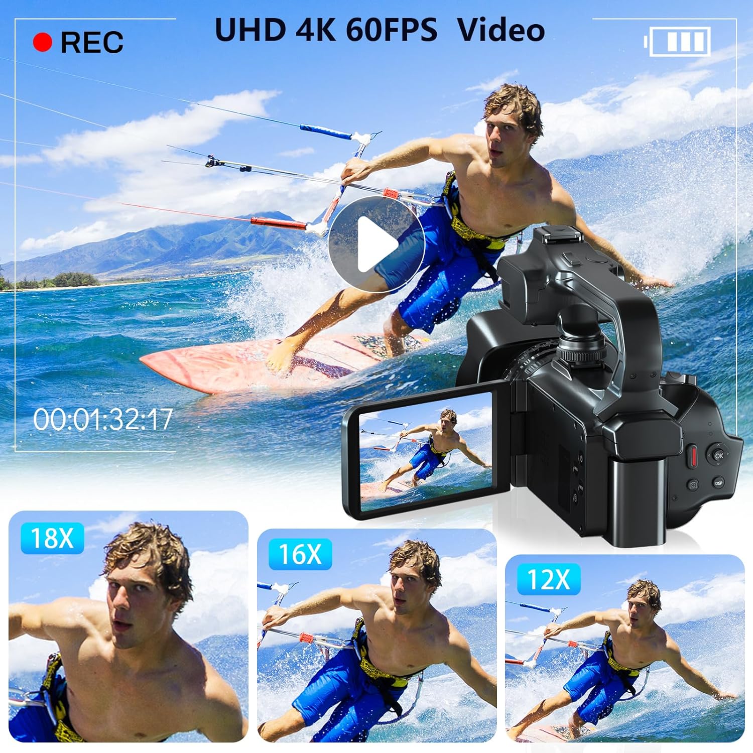 4K Professional Video Cameras  - Electronics Home Gadgets recension och pris