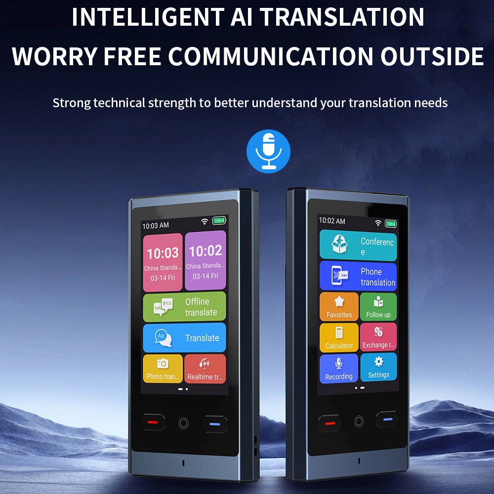 Z9 Smart Voice Translator Port - Portable Translator Device recension och pris