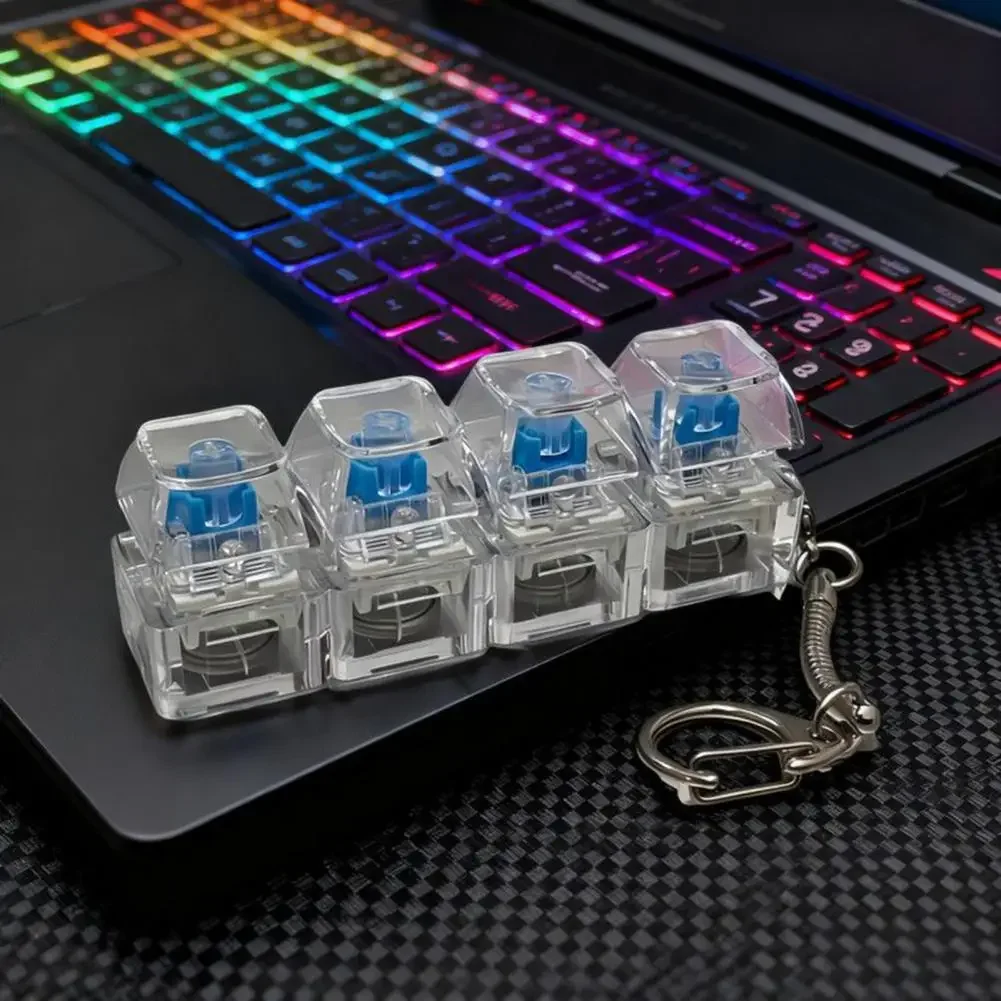 LED Keyboard Keychain Fidget T - Electronics Gadgets For Kids recension och pris
