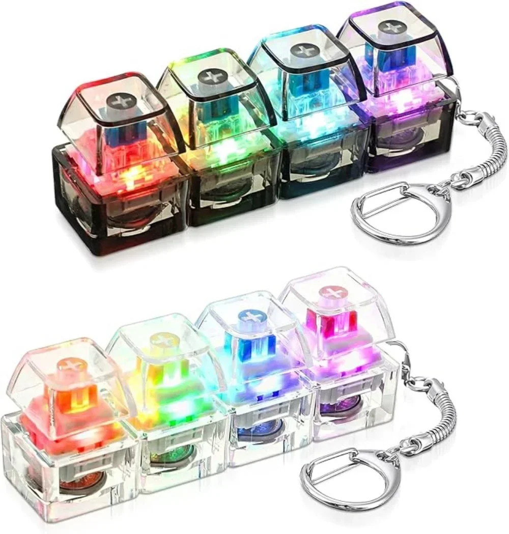 LED Keyboard Keychain Fidget T - Electronics Gadgets For Kids recension och pris