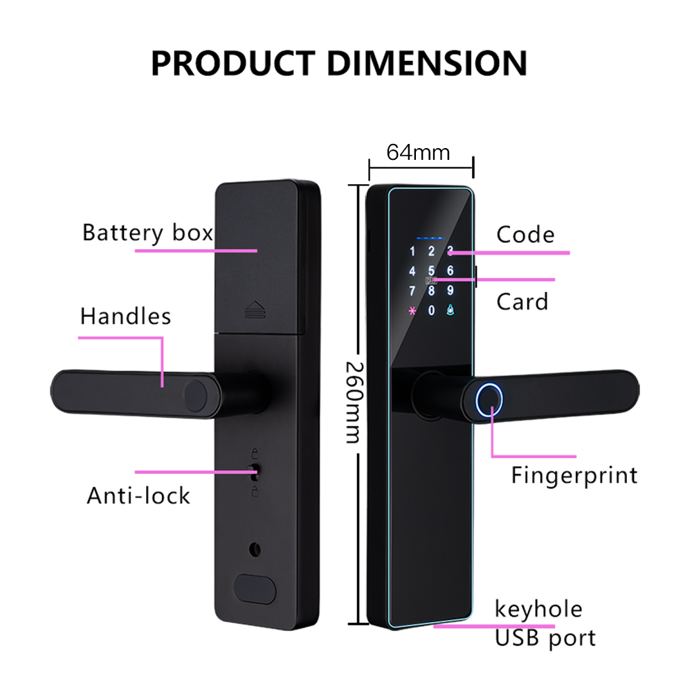 2026 New WiFi Tuya APP Smart D - Electronics Home Gadgets recension och pris