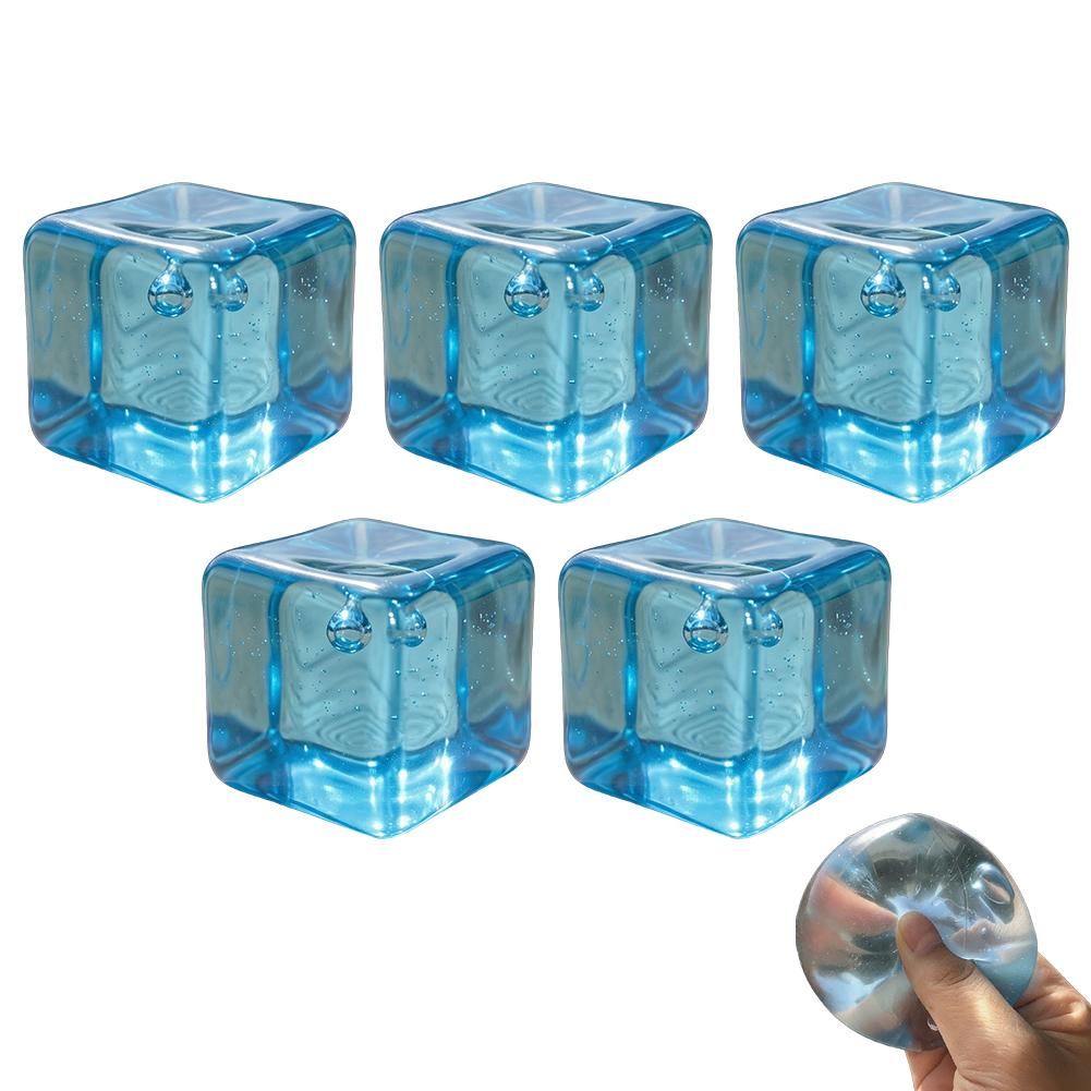 Ice Cube Fidget Toy Soft Squis - Electronics Gadgets For Kids recension och pris