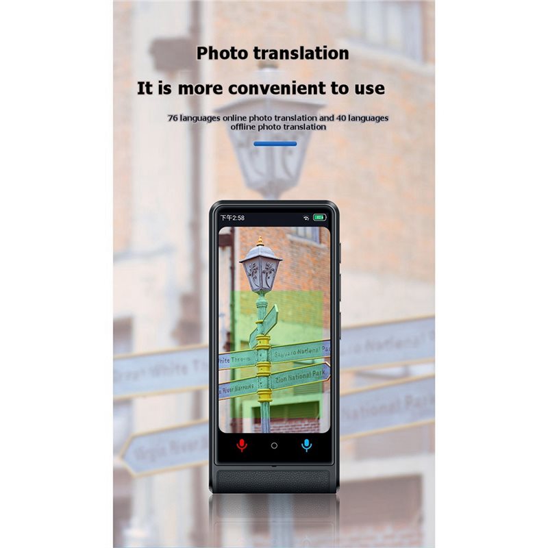 SQPP-Smart Voice Translator De - Portable Translator Device recension och pris