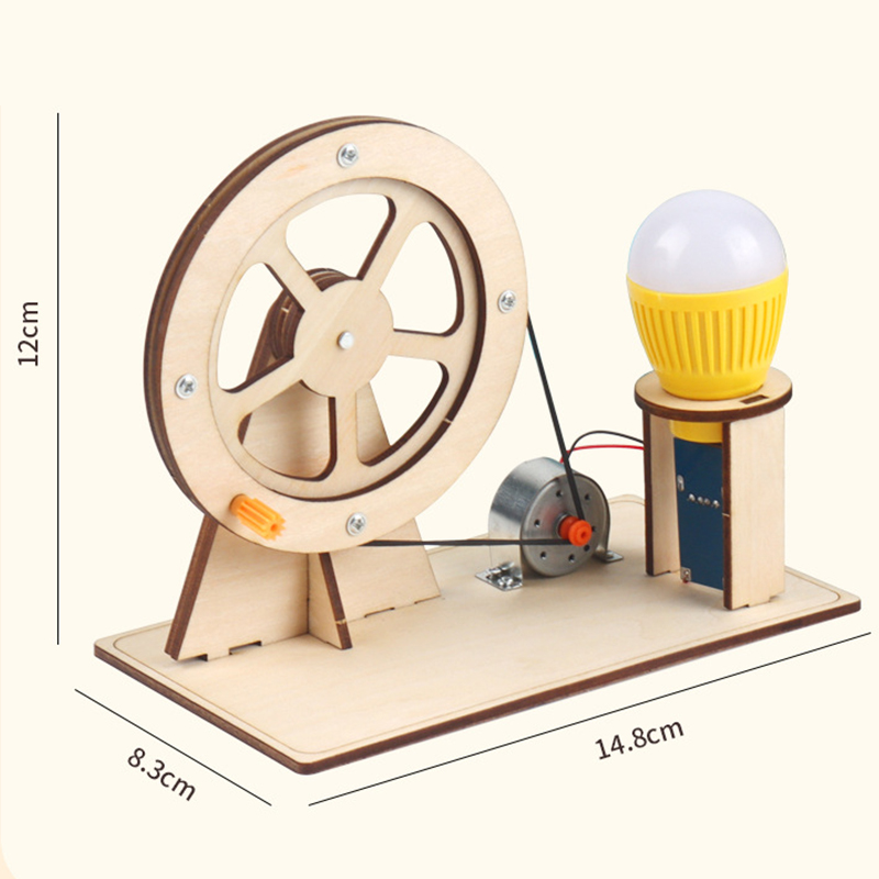 Wooden Hand Generator Kids Sci - Electronics Gadgets For Kids recension och pris