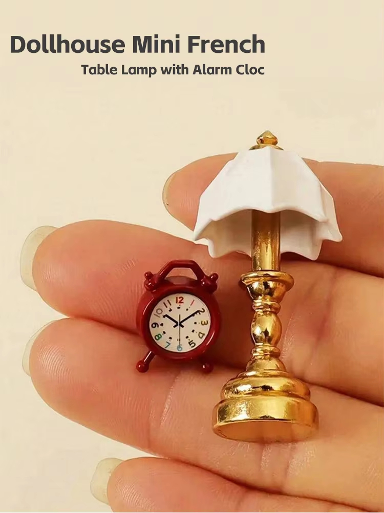 Dollhouse Mini French Table La - Digital Alarm Clock recension och pris