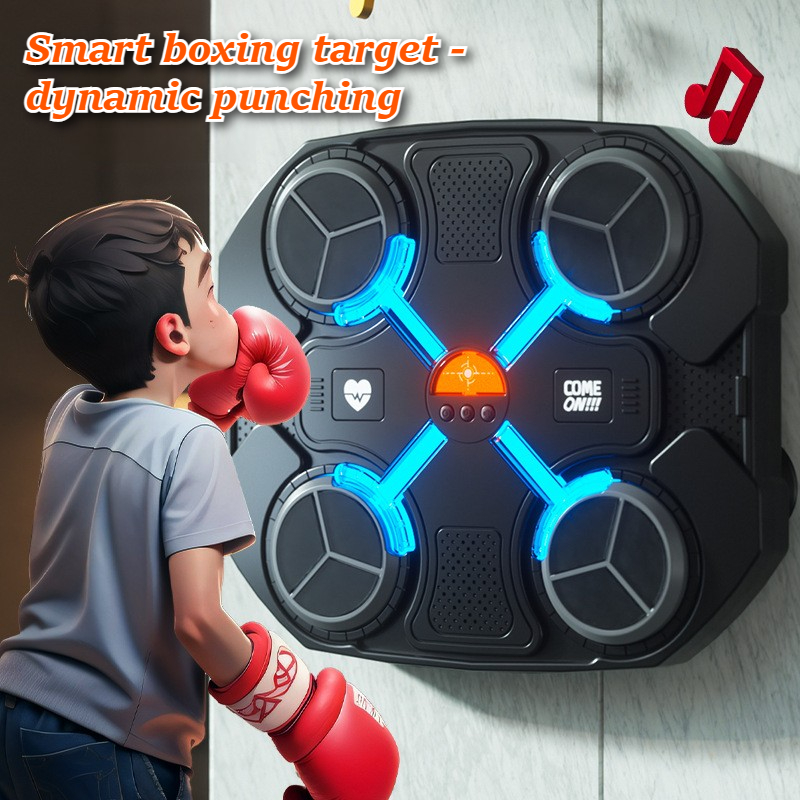Smart Music Boxing Machine Wal - Led Gloves Music recension och pris