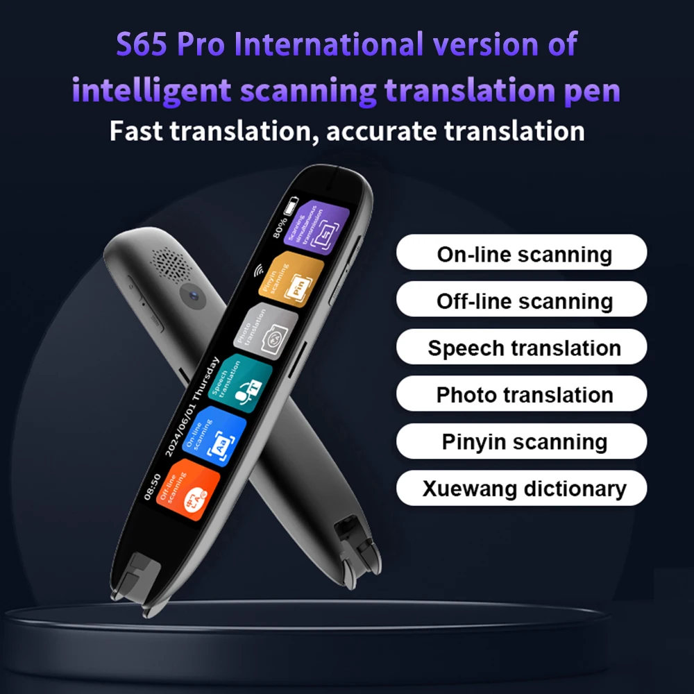 S65 Pro Dictionary Translation - Portable Translator Device recension och pris
