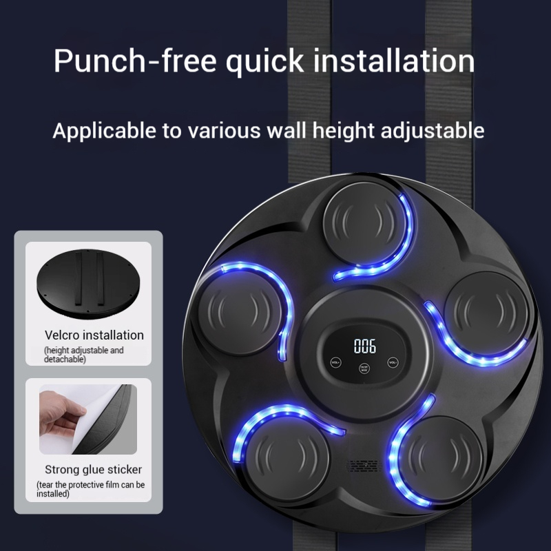 Smart Music LED Wall-Mounted B - Led Gloves Music recension och pris