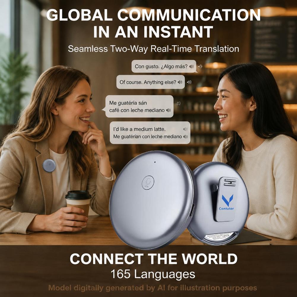 Portable Wearable Smart Simult - Portable Translator Device recension och pris