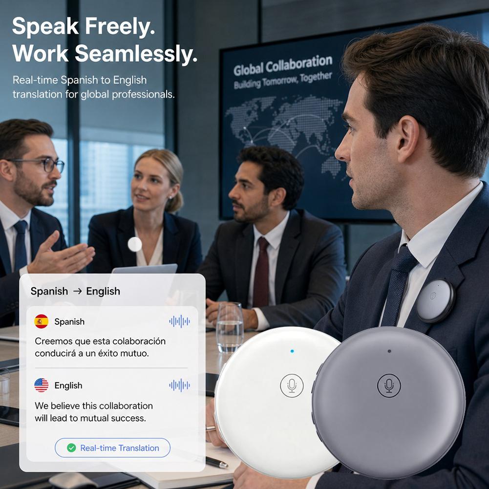 Portable Wearable Smart Simult - Portable Translator Device recension och pris