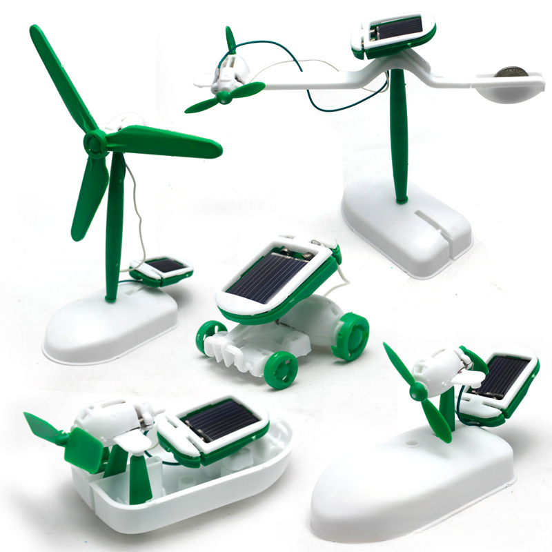 6-In-1 Solar-Power Robot Kit A - Electronics Gadgets For Kids recension och pris